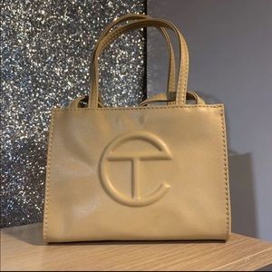 Cream Telfar Bag